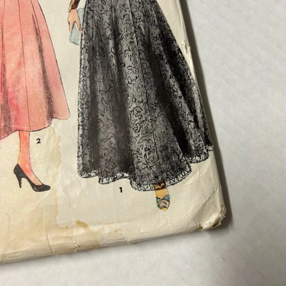 Simplicity Vintage Pattern #4468 Women's Dress Daytime and‎ Evening Lengths HTF